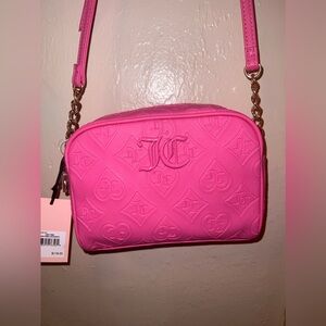 Brand New Juicy Couture pink shoulder bag handbag purse